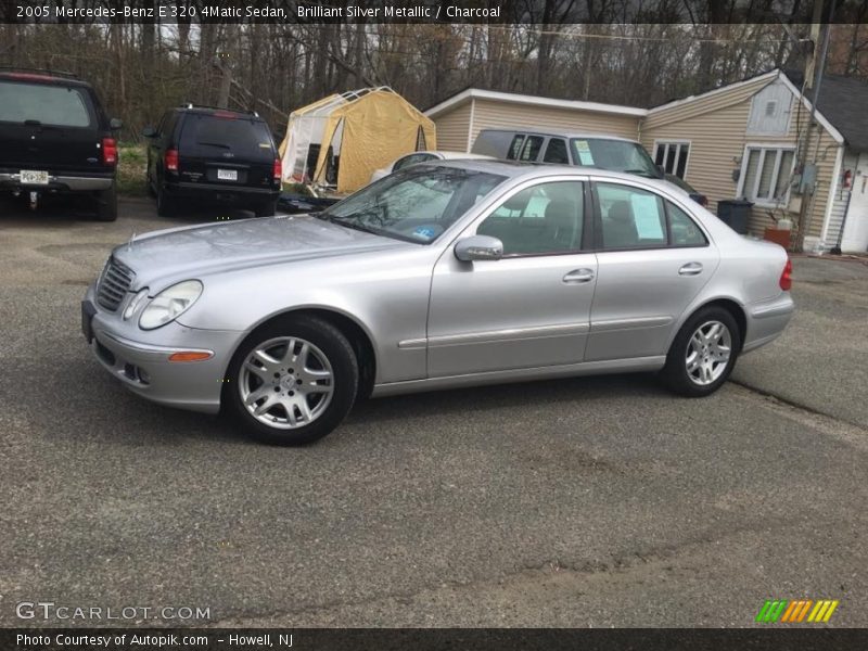 Brilliant Silver Metallic / Charcoal 2005 Mercedes-Benz E 320 4Matic Sedan