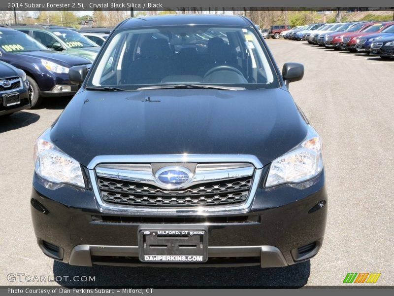 Crystal Black Silica / Black 2014 Subaru Forester 2.5i