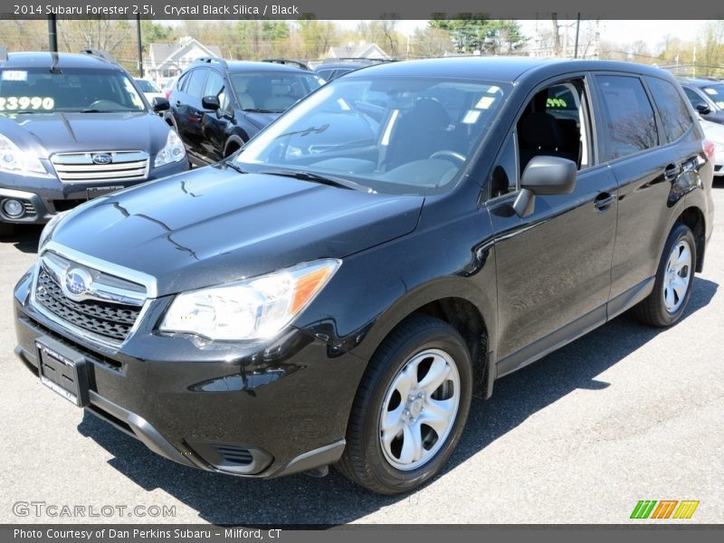 Crystal Black Silica / Black 2014 Subaru Forester 2.5i