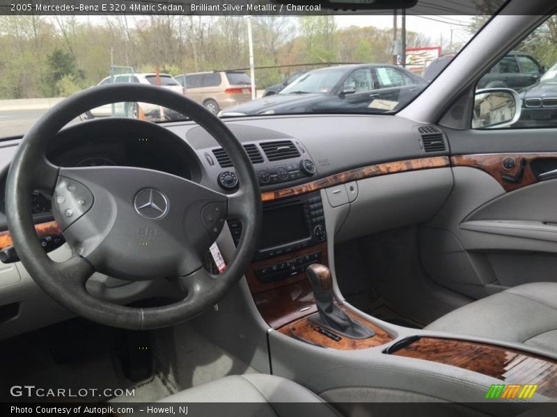 Brilliant Silver Metallic / Charcoal 2005 Mercedes-Benz E 320 4Matic Sedan