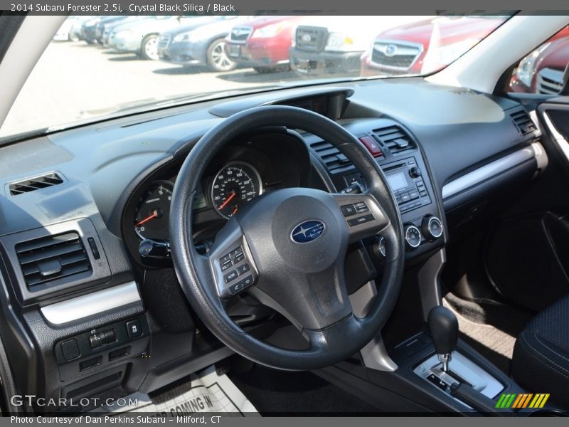 Crystal Black Silica / Black 2014 Subaru Forester 2.5i