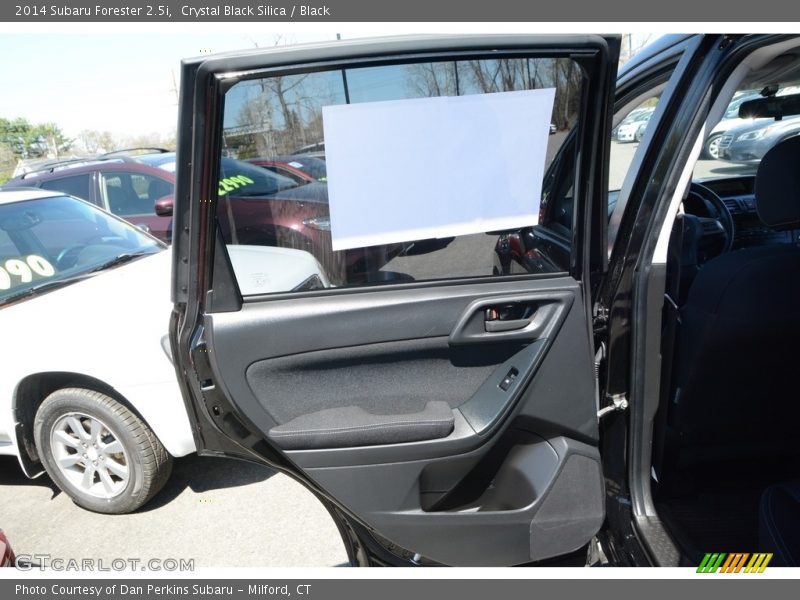 Crystal Black Silica / Black 2014 Subaru Forester 2.5i
