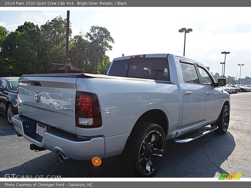 Bright Silver Metallic / Black 2014 Ram 1500 Sport Crew Cab 4x4