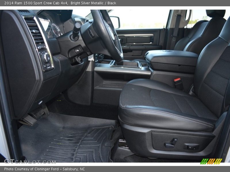 Bright Silver Metallic / Black 2014 Ram 1500 Sport Crew Cab 4x4