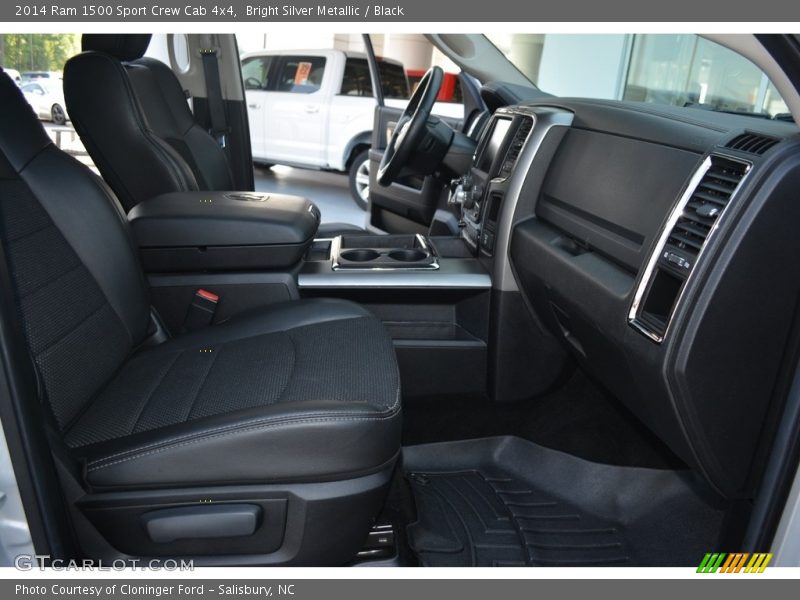 Bright Silver Metallic / Black 2014 Ram 1500 Sport Crew Cab 4x4