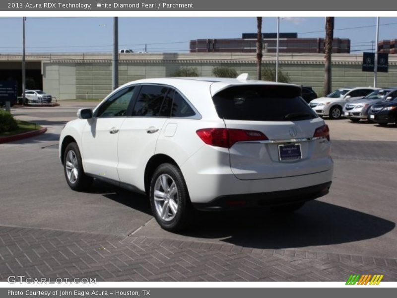 White Diamond Pearl / Parchment 2013 Acura RDX Technology