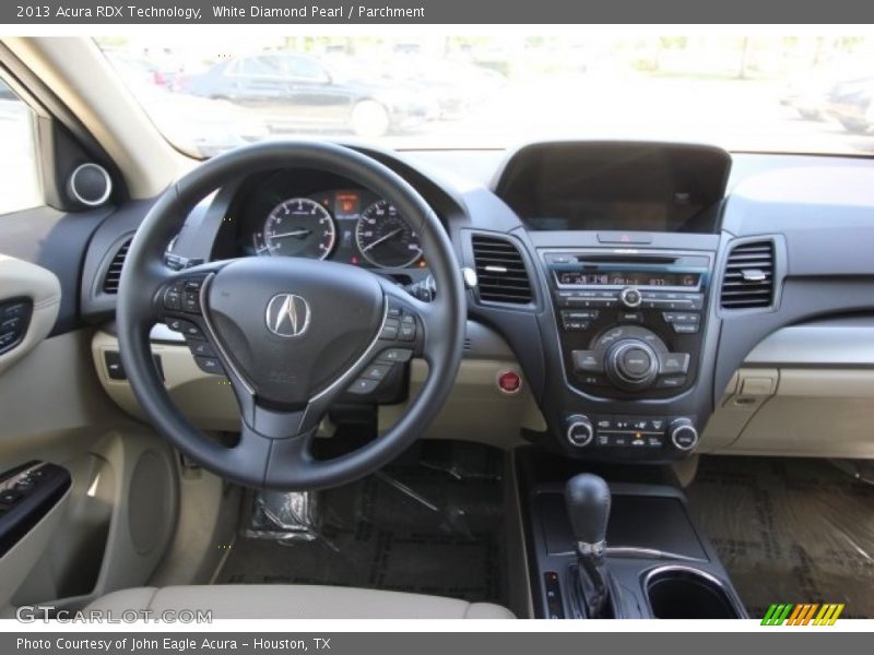 White Diamond Pearl / Parchment 2013 Acura RDX Technology