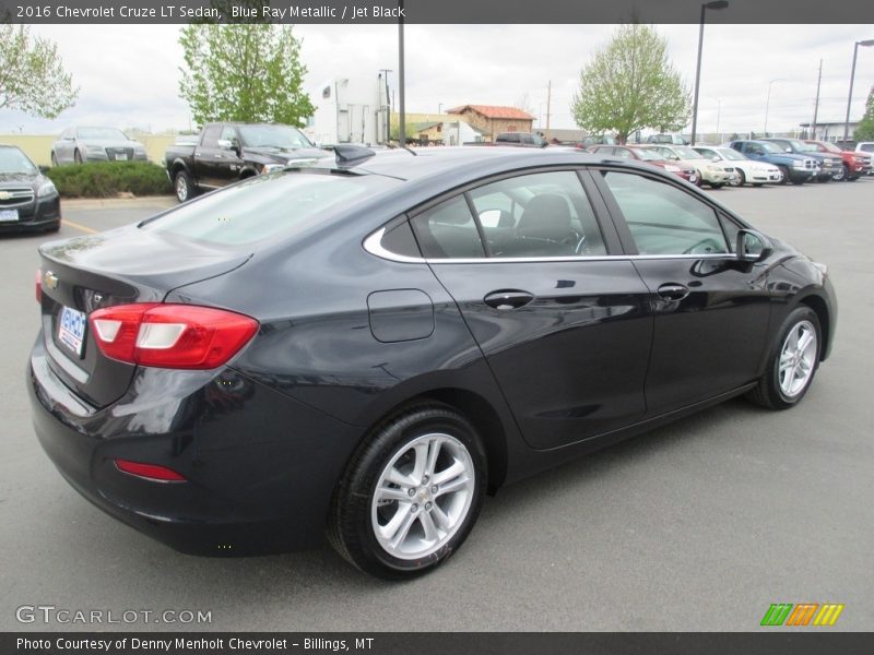 Blue Ray Metallic / Jet Black 2016 Chevrolet Cruze LT Sedan