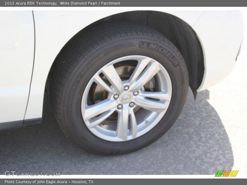 White Diamond Pearl / Parchment 2013 Acura RDX Technology