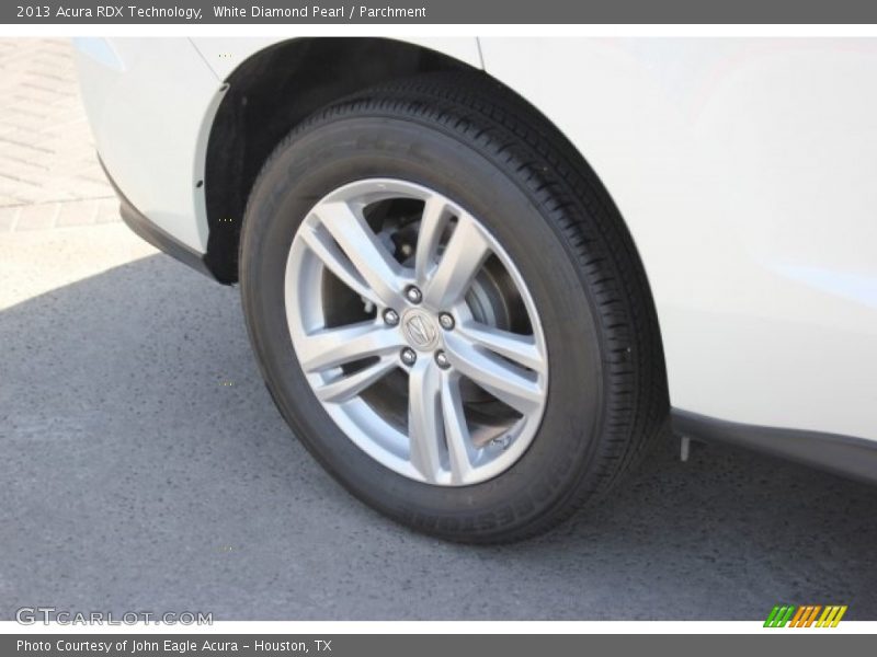 White Diamond Pearl / Parchment 2013 Acura RDX Technology