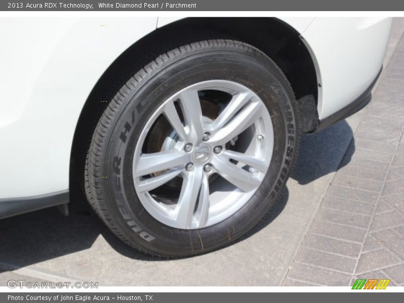 White Diamond Pearl / Parchment 2013 Acura RDX Technology