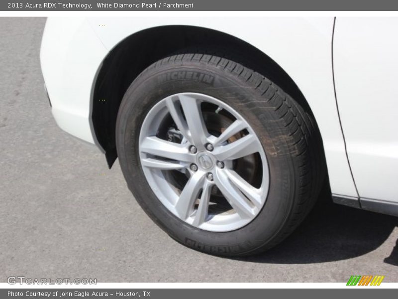 White Diamond Pearl / Parchment 2013 Acura RDX Technology