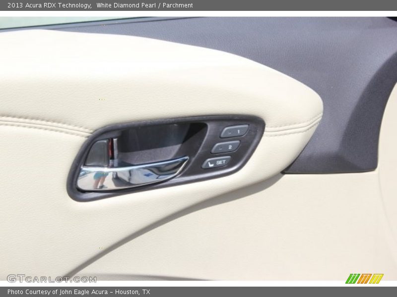 White Diamond Pearl / Parchment 2013 Acura RDX Technology