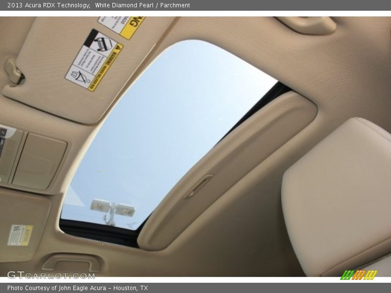 White Diamond Pearl / Parchment 2013 Acura RDX Technology