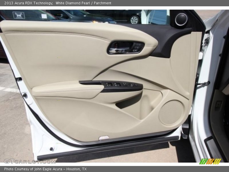 White Diamond Pearl / Parchment 2013 Acura RDX Technology