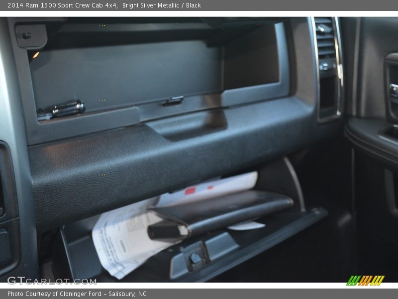 Bright Silver Metallic / Black 2014 Ram 1500 Sport Crew Cab 4x4