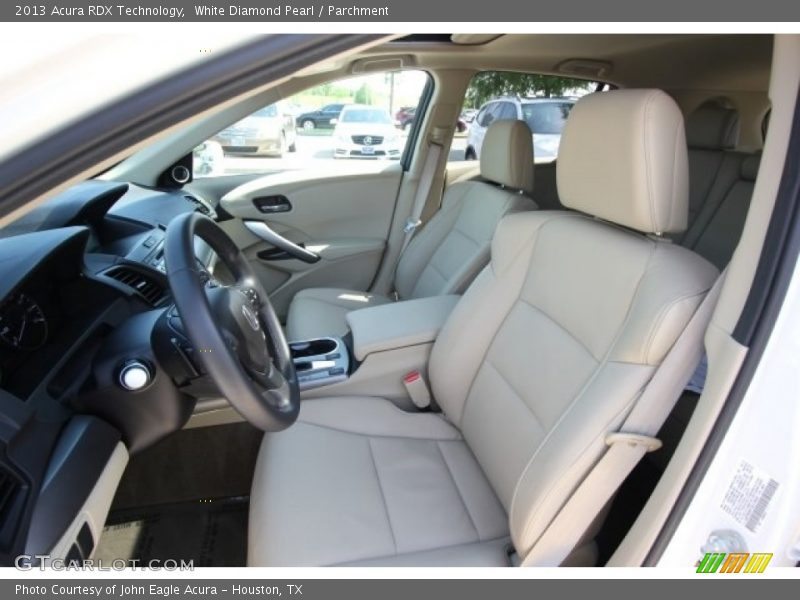 White Diamond Pearl / Parchment 2013 Acura RDX Technology