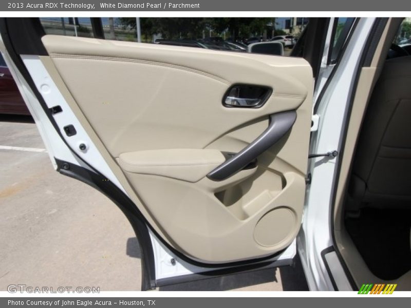 White Diamond Pearl / Parchment 2013 Acura RDX Technology