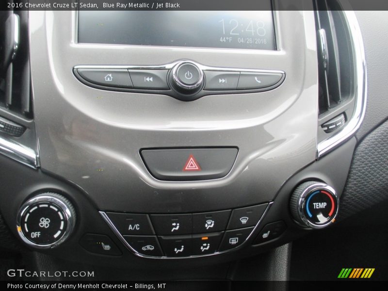 Blue Ray Metallic / Jet Black 2016 Chevrolet Cruze LT Sedan