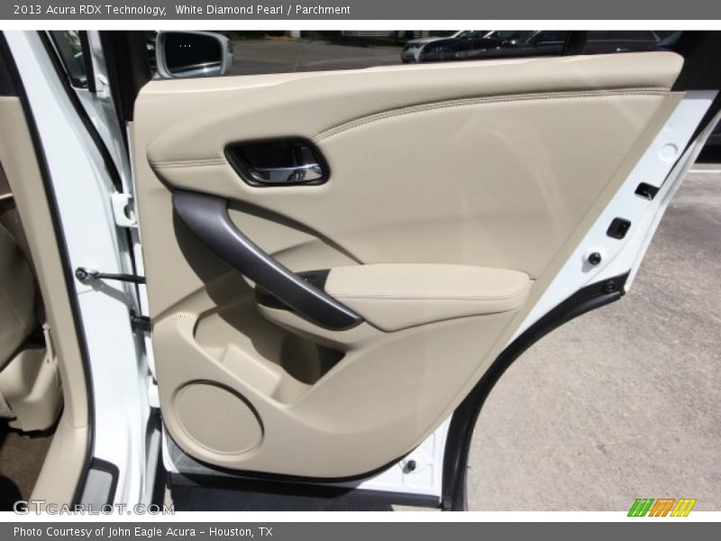 White Diamond Pearl / Parchment 2013 Acura RDX Technology