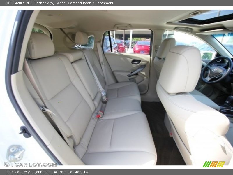 White Diamond Pearl / Parchment 2013 Acura RDX Technology