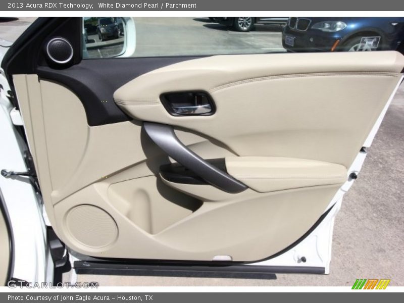 White Diamond Pearl / Parchment 2013 Acura RDX Technology