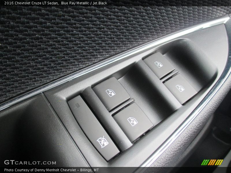 Blue Ray Metallic / Jet Black 2016 Chevrolet Cruze LT Sedan