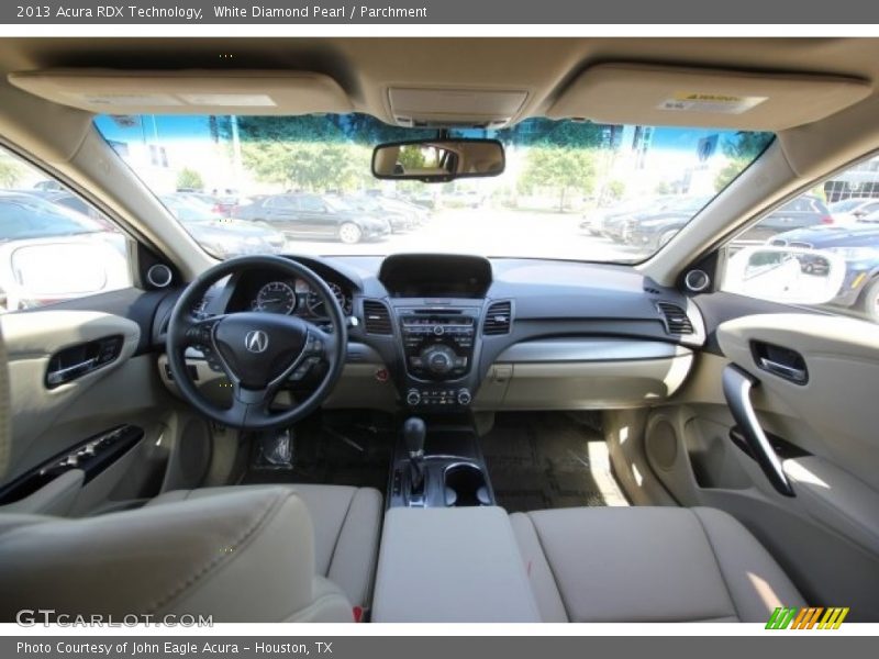 White Diamond Pearl / Parchment 2013 Acura RDX Technology