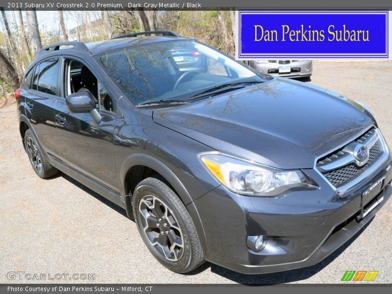 Dark Gray Metallic / Black 2013 Subaru XV Crosstrek 2.0 Premium