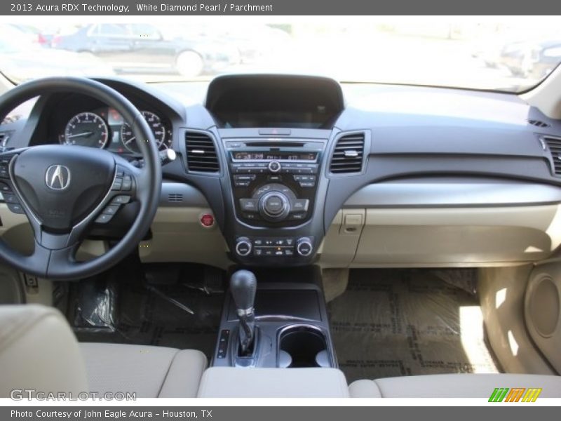 White Diamond Pearl / Parchment 2013 Acura RDX Technology