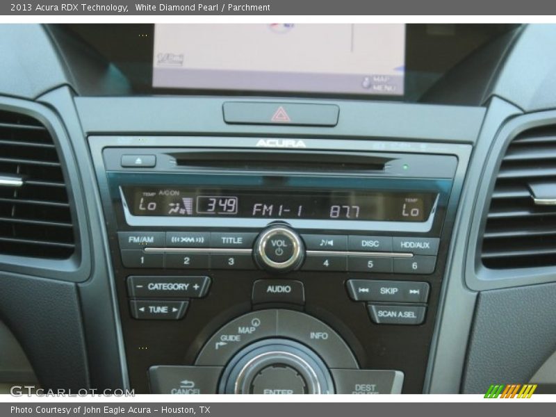 White Diamond Pearl / Parchment 2013 Acura RDX Technology