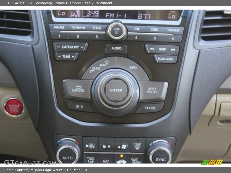 White Diamond Pearl / Parchment 2013 Acura RDX Technology