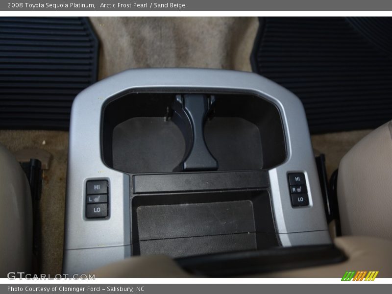 Arctic Frost Pearl / Sand Beige 2008 Toyota Sequoia Platinum