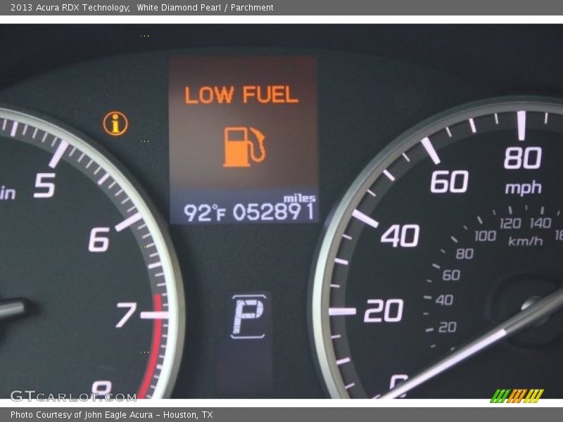 White Diamond Pearl / Parchment 2013 Acura RDX Technology
