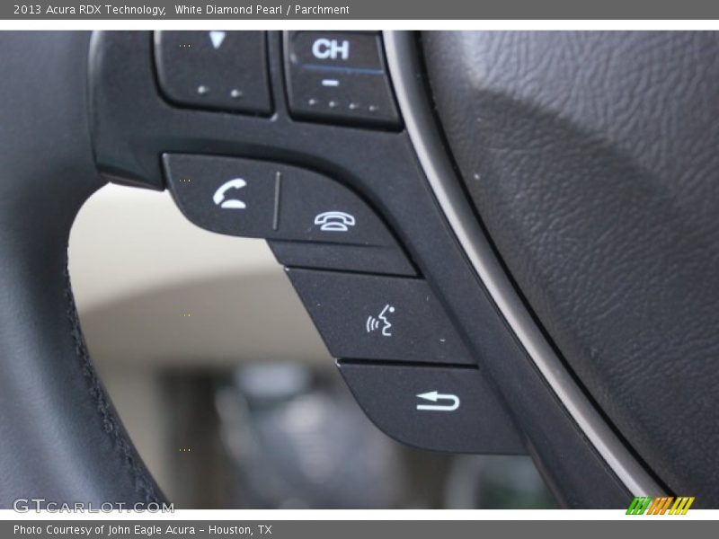 White Diamond Pearl / Parchment 2013 Acura RDX Technology
