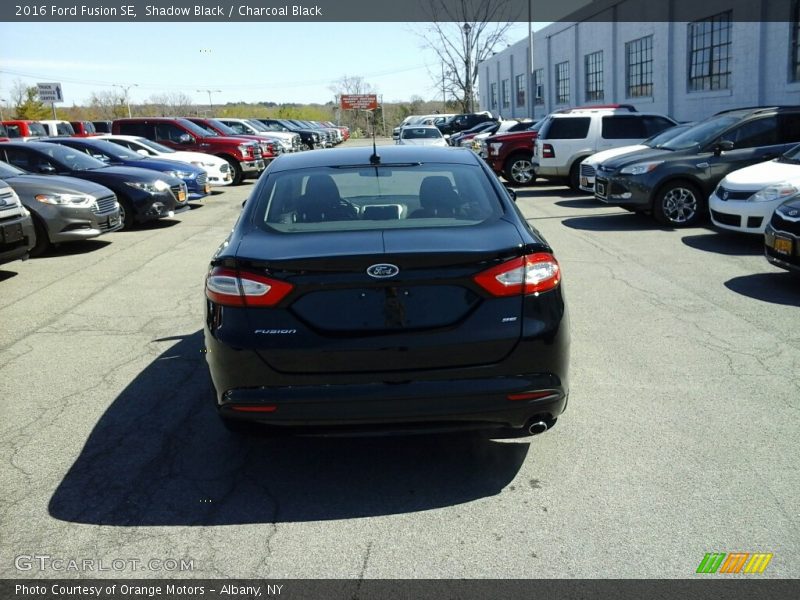 Shadow Black / Charcoal Black 2016 Ford Fusion SE