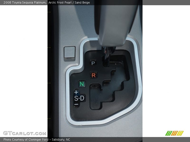 Arctic Frost Pearl / Sand Beige 2008 Toyota Sequoia Platinum