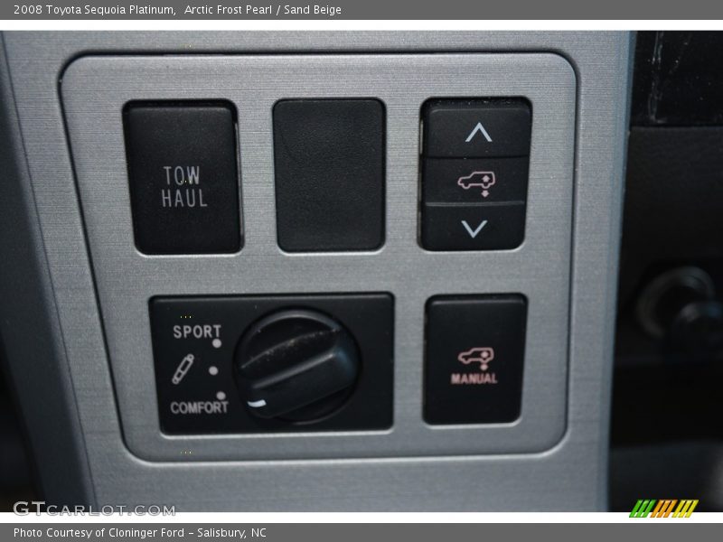 Arctic Frost Pearl / Sand Beige 2008 Toyota Sequoia Platinum