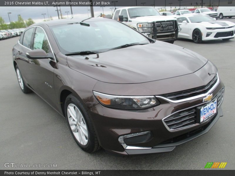 Autumn Bronze Metallic / Jet Black 2016 Chevrolet Malibu LT