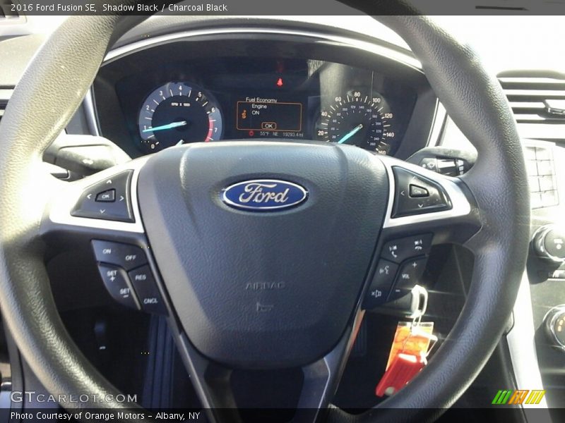 Shadow Black / Charcoal Black 2016 Ford Fusion SE