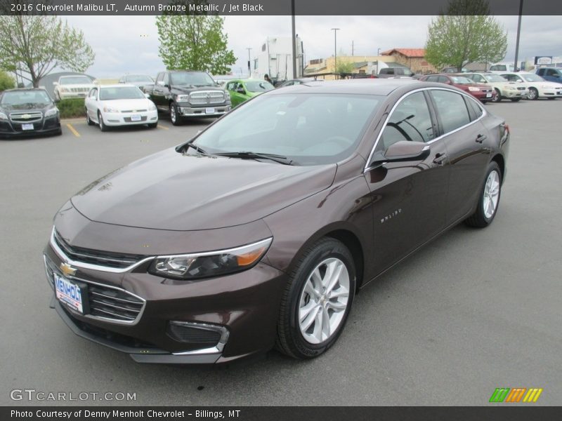 Autumn Bronze Metallic / Jet Black 2016 Chevrolet Malibu LT