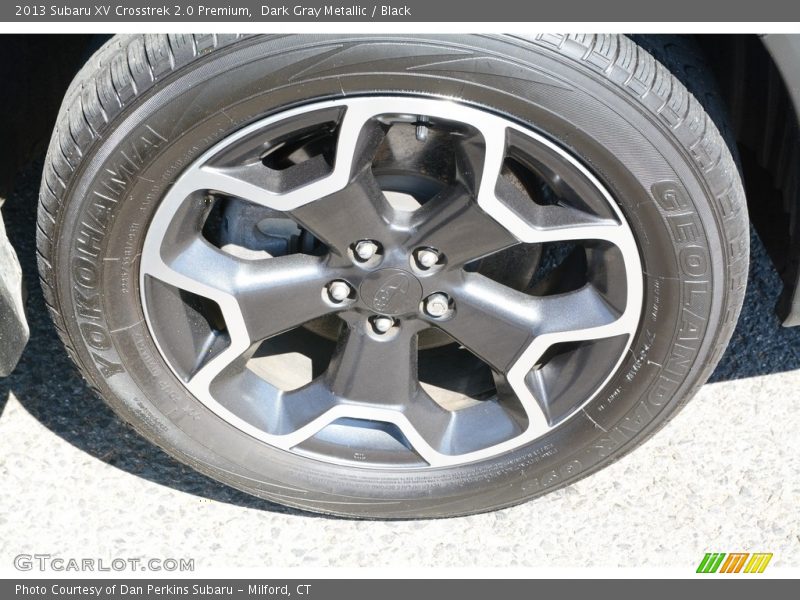 Dark Gray Metallic / Black 2013 Subaru XV Crosstrek 2.0 Premium