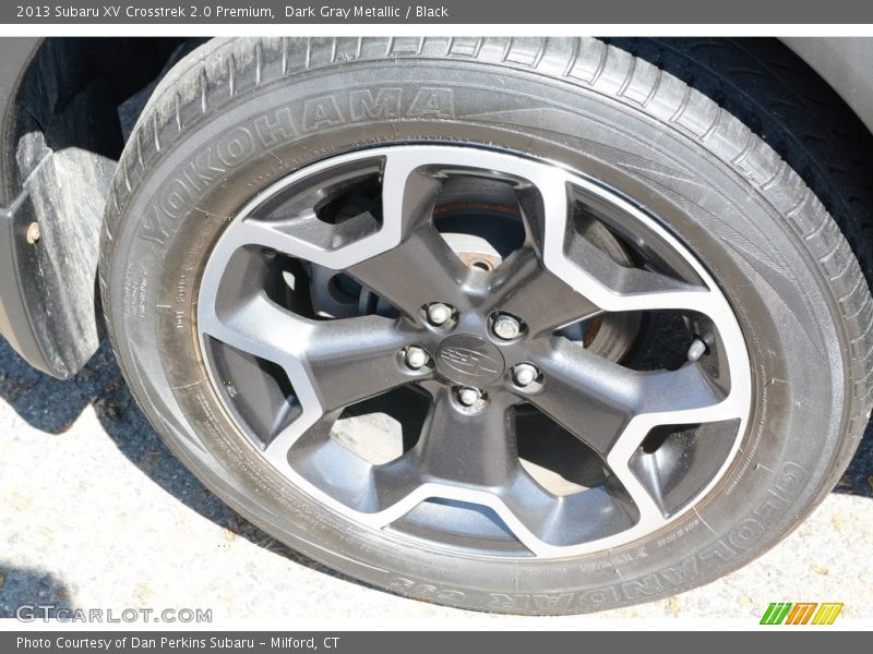 Dark Gray Metallic / Black 2013 Subaru XV Crosstrek 2.0 Premium