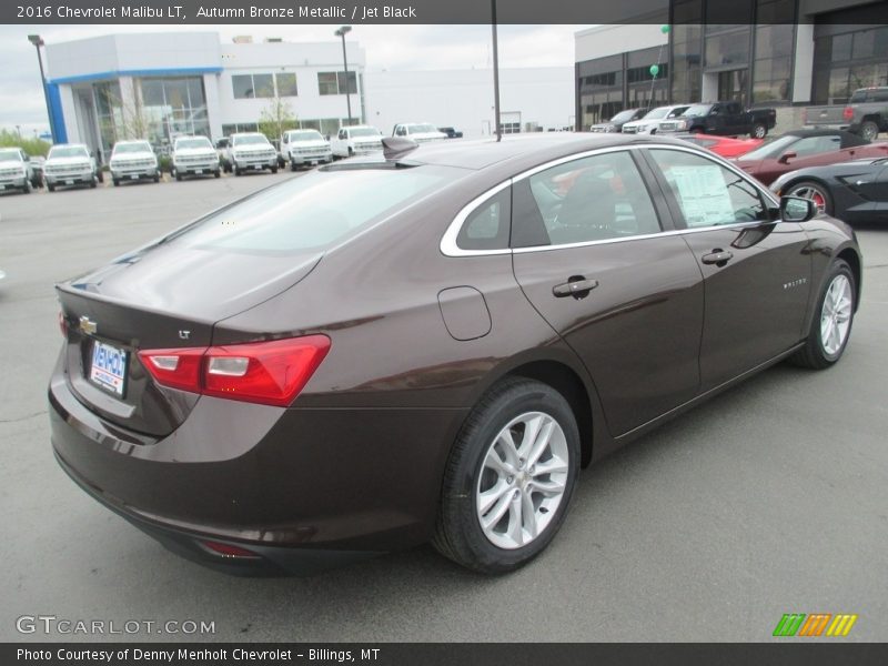 Autumn Bronze Metallic / Jet Black 2016 Chevrolet Malibu LT