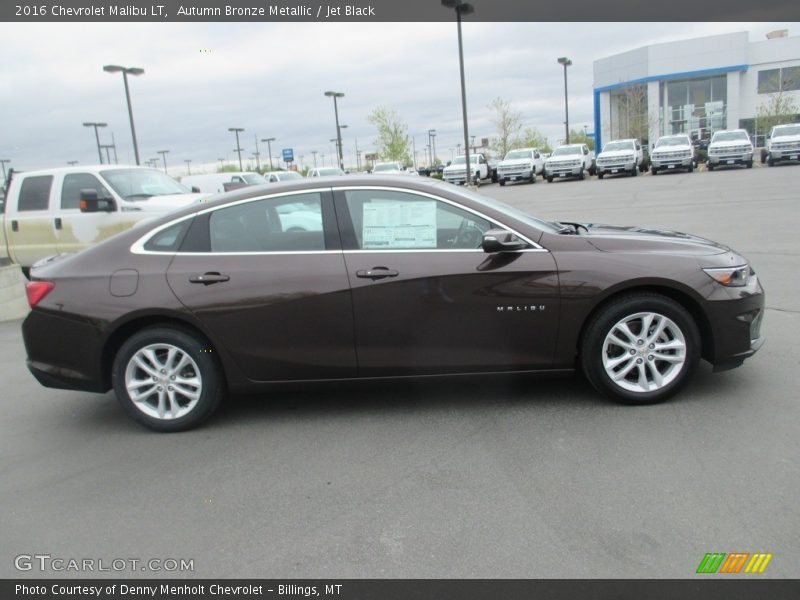 Autumn Bronze Metallic / Jet Black 2016 Chevrolet Malibu LT
