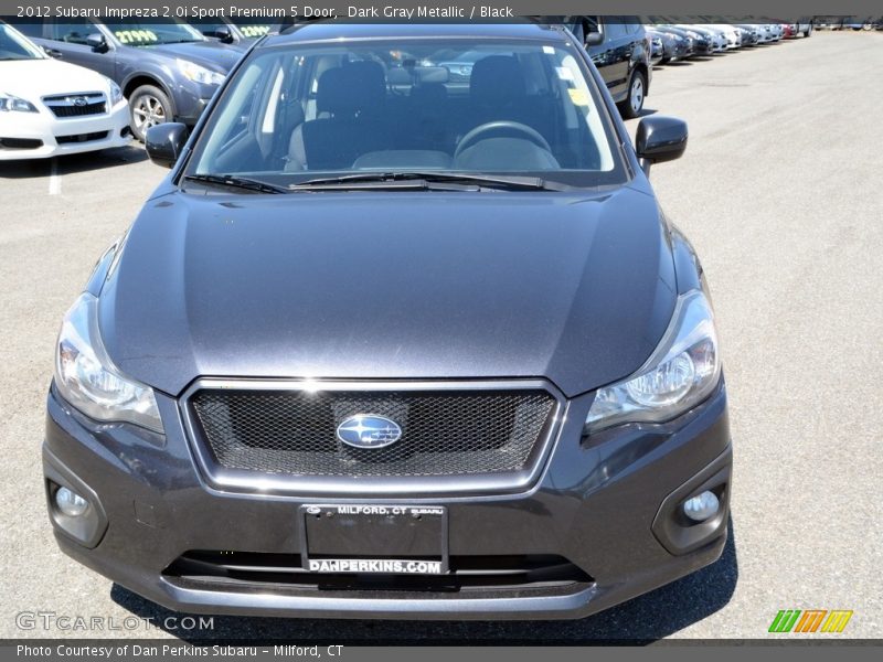 Dark Gray Metallic / Black 2012 Subaru Impreza 2.0i Sport Premium 5 Door