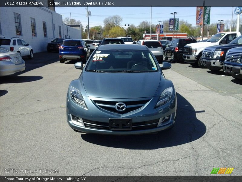 Steel Blue / Black 2012 Mazda MAZDA6 i Touring Plus Sedan