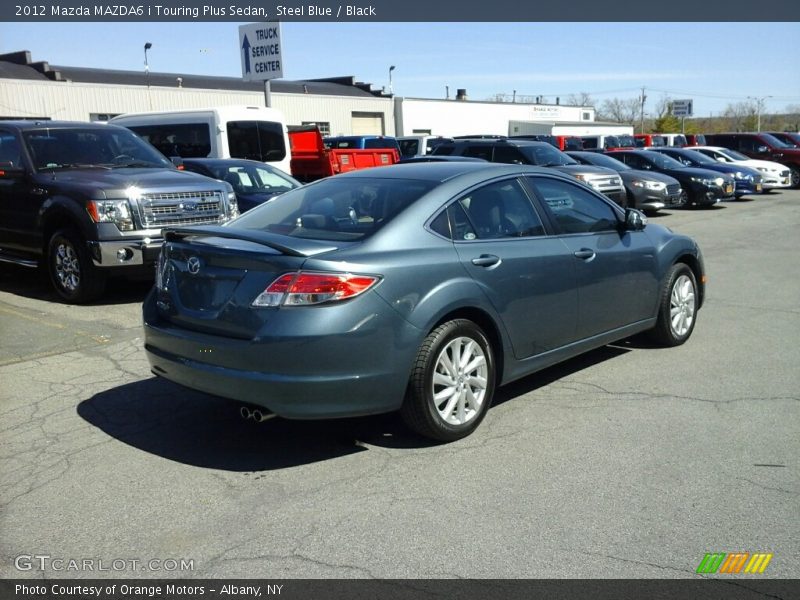 Steel Blue / Black 2012 Mazda MAZDA6 i Touring Plus Sedan