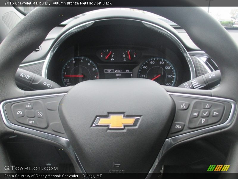 Autumn Bronze Metallic / Jet Black 2016 Chevrolet Malibu LT