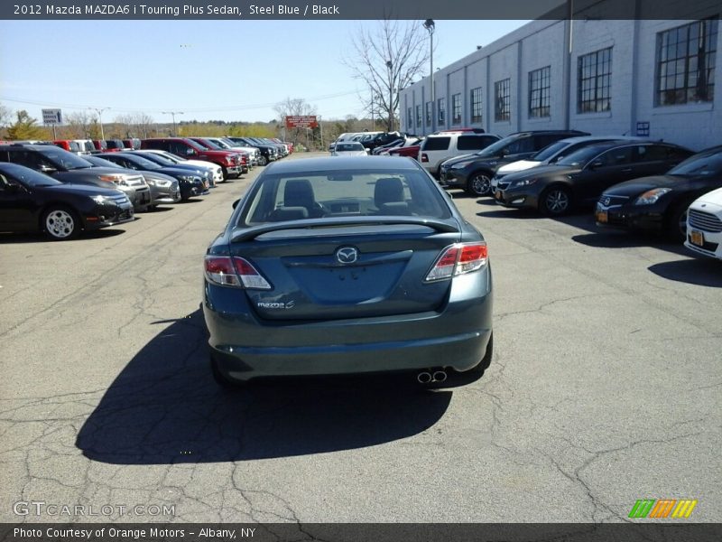 Steel Blue / Black 2012 Mazda MAZDA6 i Touring Plus Sedan